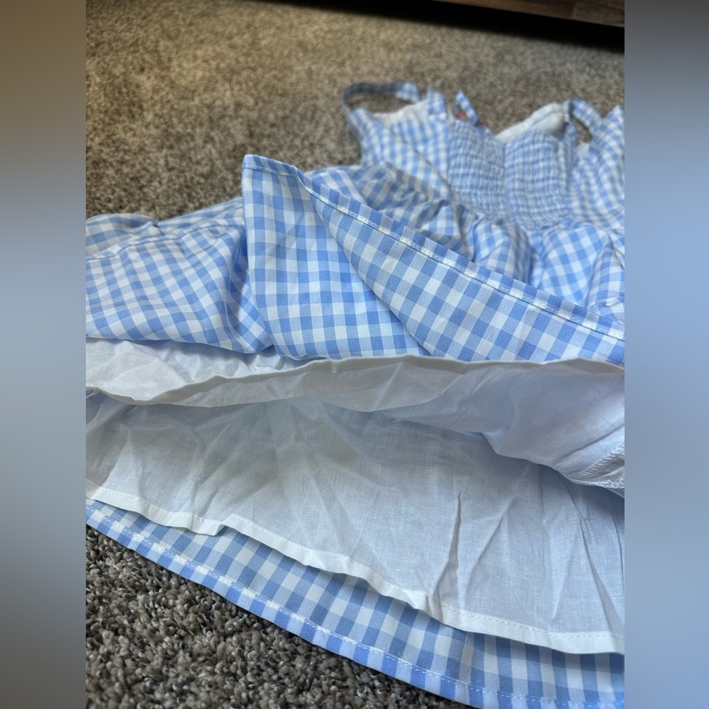 Edikted Basil Cotton Gingham Minidress NWT SIZE XS - Picture 6 of 7